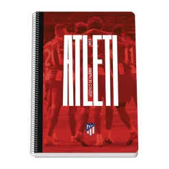 School*Atlético de Madrid A4 ATLETI SOFT HARDCOVER NOTEBOOK