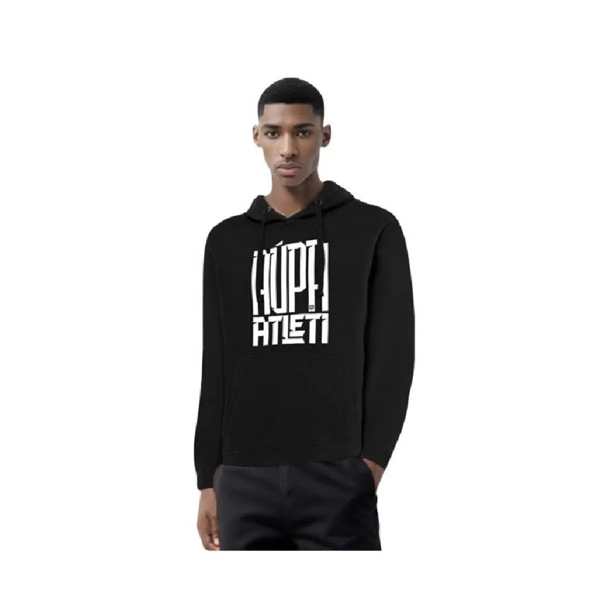 Hoodies*Atlético de Madrid AÚPA ATLETI BLACK SWEATSHIRT
