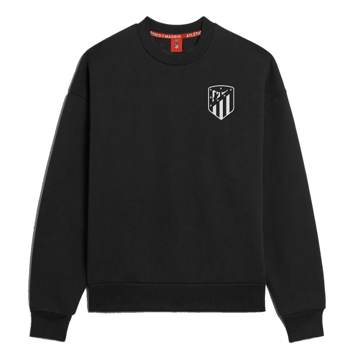 Hoodies*Atlético de Madrid BLACK CREST SWEATSHIRT