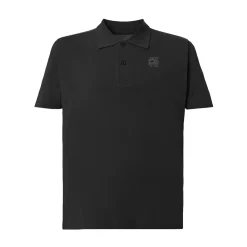 T-shirts And Polos*Atlético de Madrid BLACK EMBROIDERED PATCH POLO