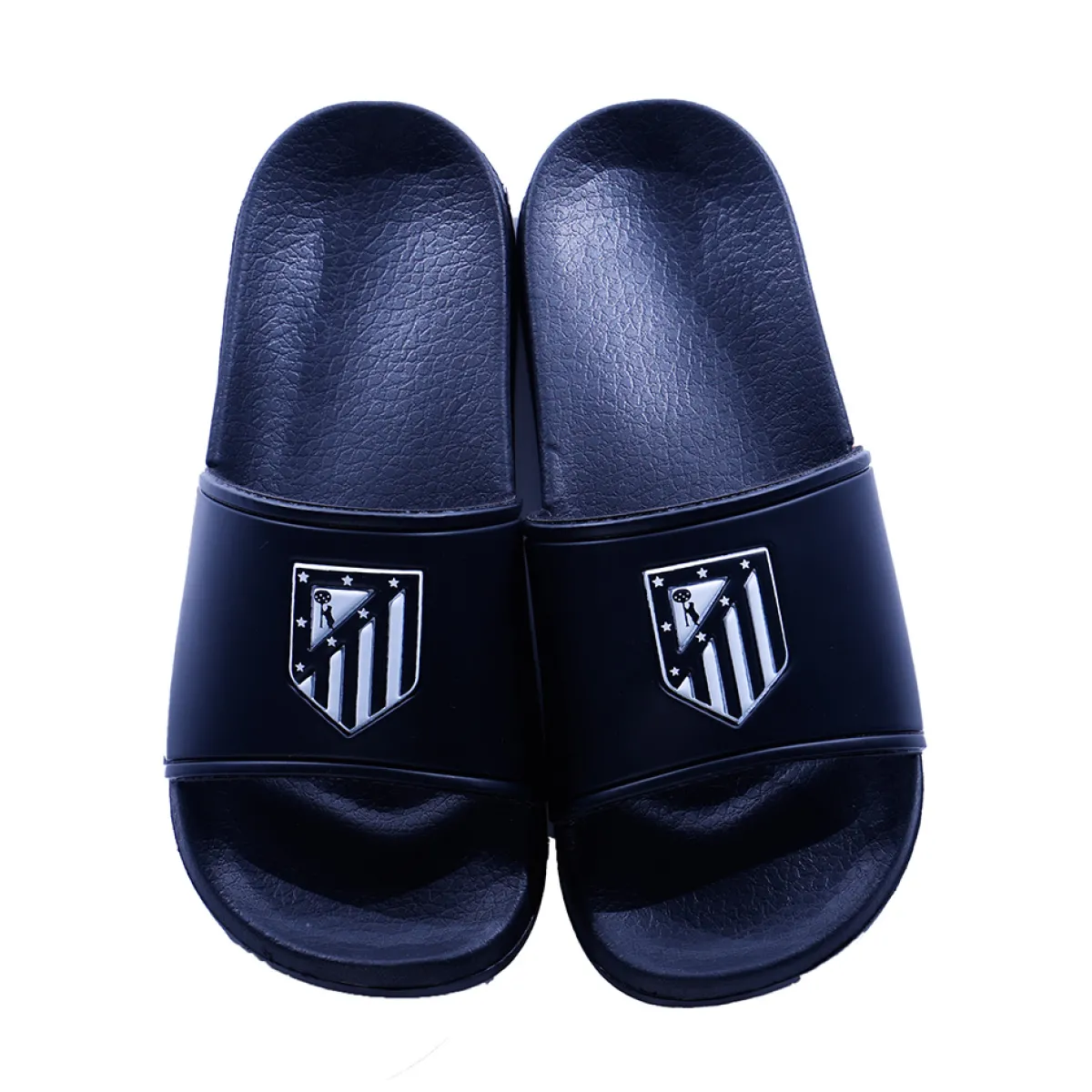 Footwear*Atlético de Madrid Black Flip-Flops
