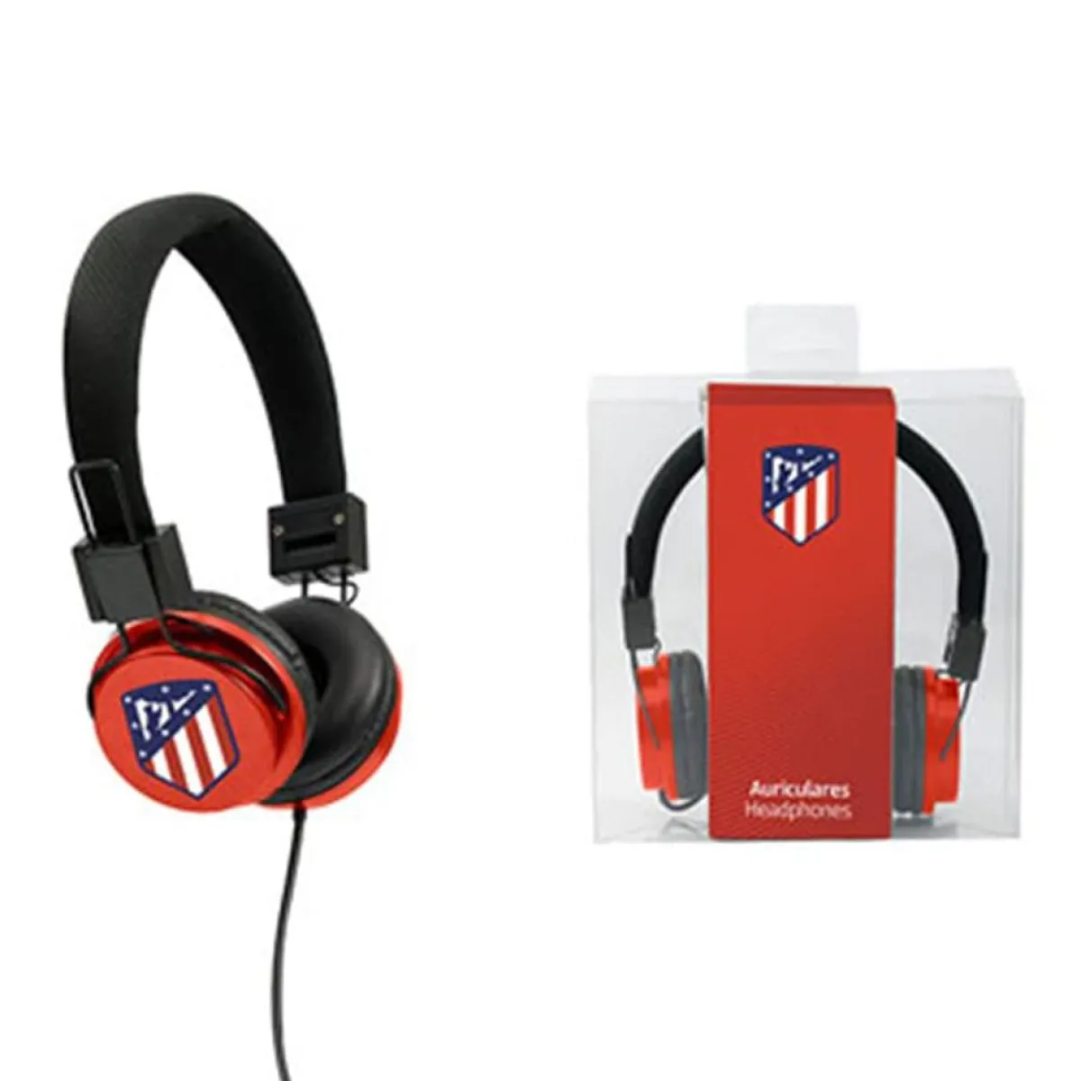 Games And Electronics*Atlético de Madrid BLACK HELMET HEADPHONES