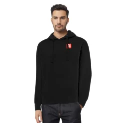 Hoodies*Atlético de Madrid BLACK PATCH SWEATSHIRT
