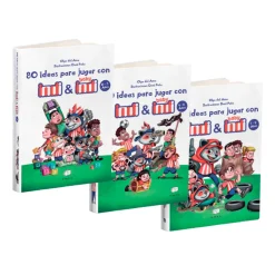 School*Atlético de Madrid Box books 80 ideas to play with Indi and Baby Indi