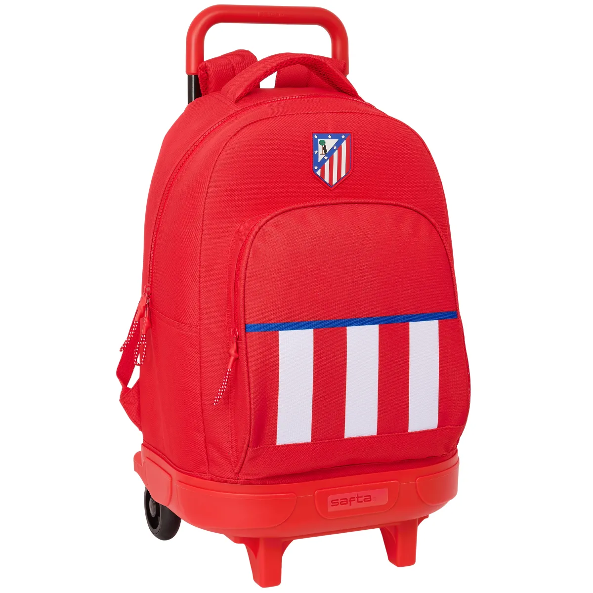 School|Bags And Backpacks*Atlético de Madrid Crest Stripes Removable Compact Trolley Backpack