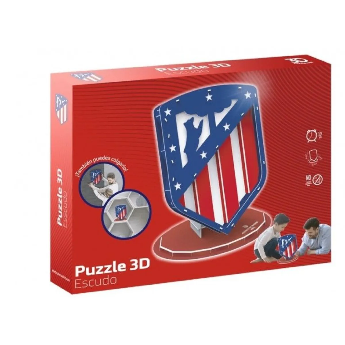 Games And Electronics*Atlético de Madrid 3D CREST PUZZLE