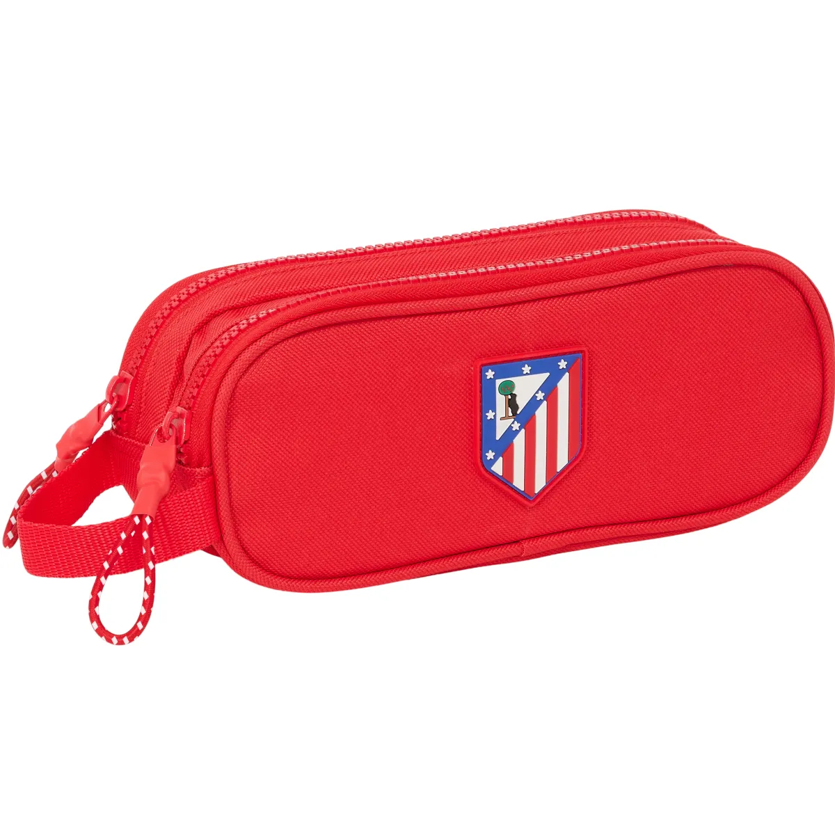 School*Atlético de Madrid Double Crest Stripes Pencil Case