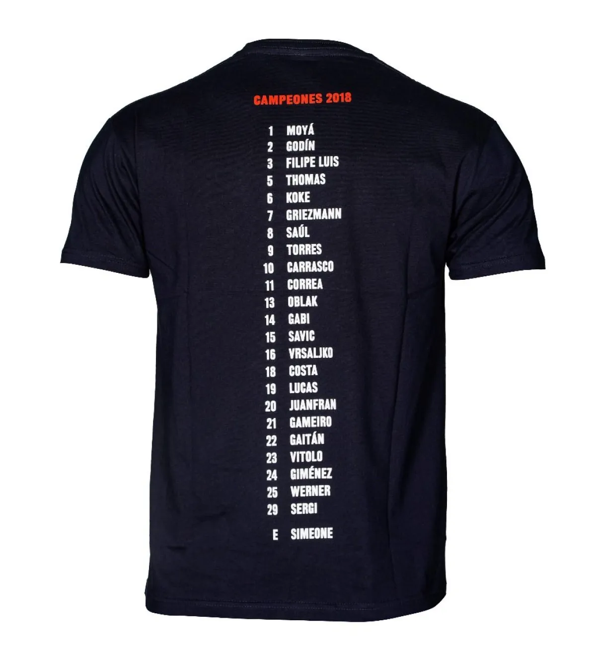 T-shirts And Polos*Atlético de Madrid EUROPA LEAGUE 2018 CHAMPIONS T-SHIRT