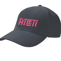 Headwear*Atlético de Madrid GRAY WITH ATLETI IN PINK CAP