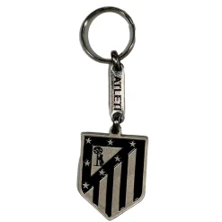 Keyrings*Atlético de Madrid Keychain Black Crest