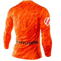Kids*Atlético de Madrid Kids orange goalkeeper 24/25 long sleeve jersey