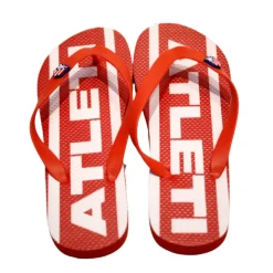 Footwear*Atlético de Madrid KIDS RED AND WHITE FLIP-FLOPS