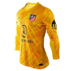 Kids*Atlético de Madrid Kids yellow goalkeeper 24/25 long sleeve jersey