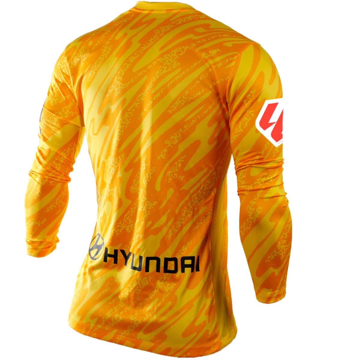 Kids*Atlético de Madrid Kids yellow goalkeeper 24/25 long sleeve jersey