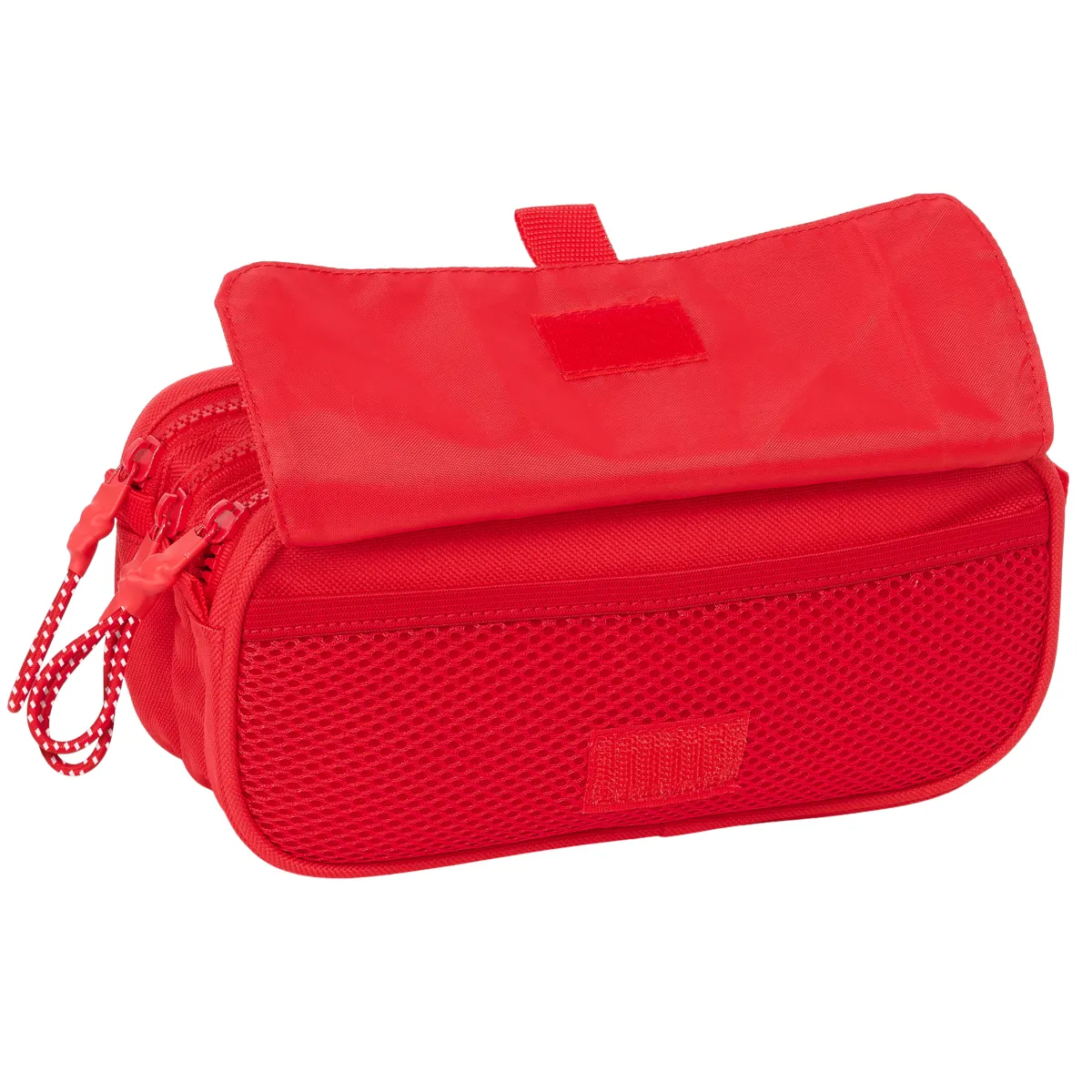 School*Atlético de Madrid Large Triple Crest Stripes Pencil Case
