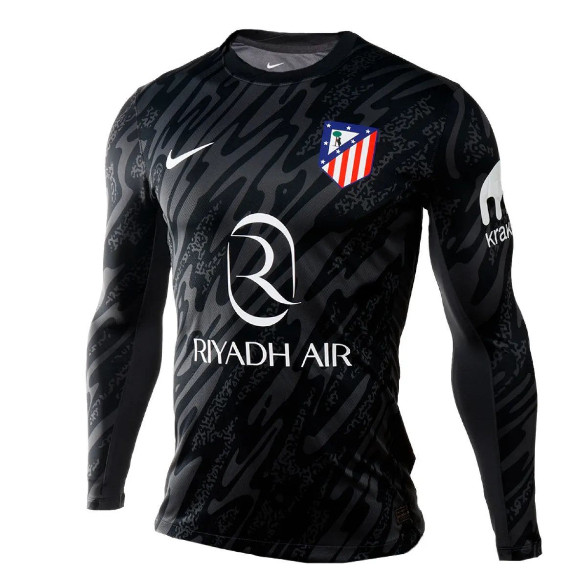 Men*Atlético de Madrid Men black goalkeeper 24/25 long sleeve jersey