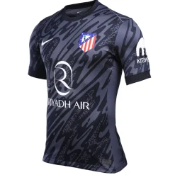Men*Atlético de Madrid Men black goalkeeper 24/25 short sleeve jersey