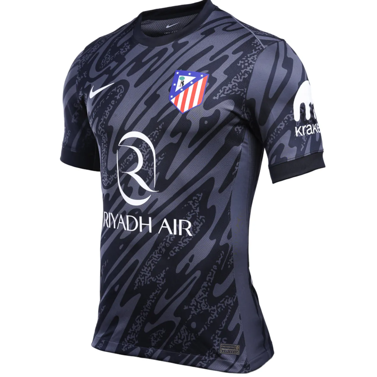 Men*Atlético de Madrid Men black goalkeeper 24/25 short sleeve jersey