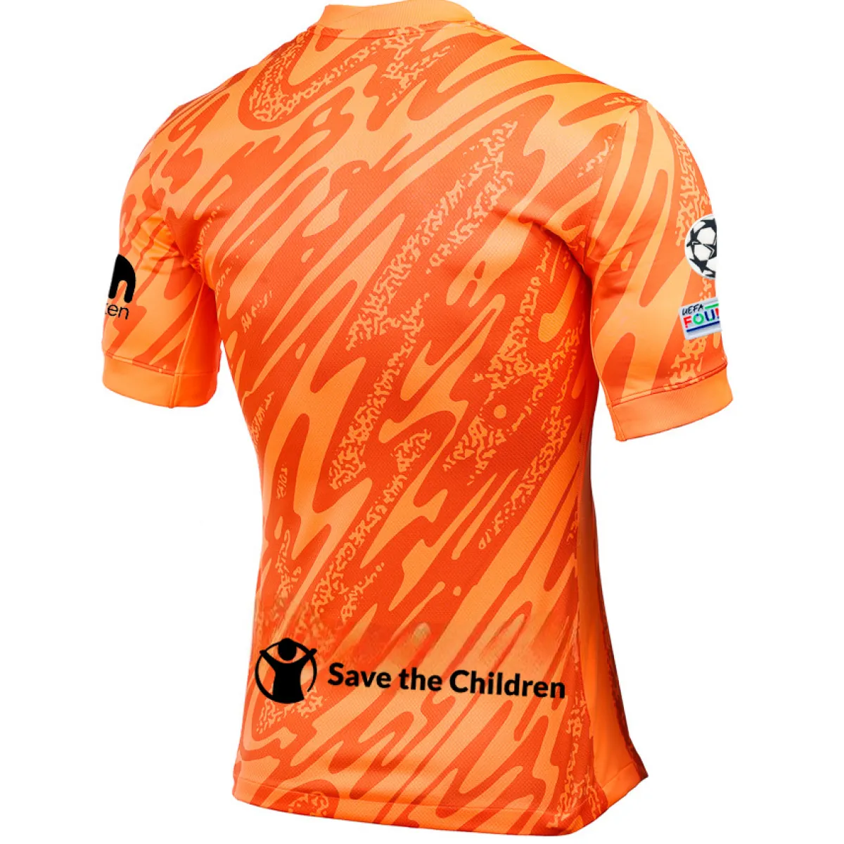 Men*Atlético de Madrid Men orange goalkeeper 24/25 short sleeve jersey