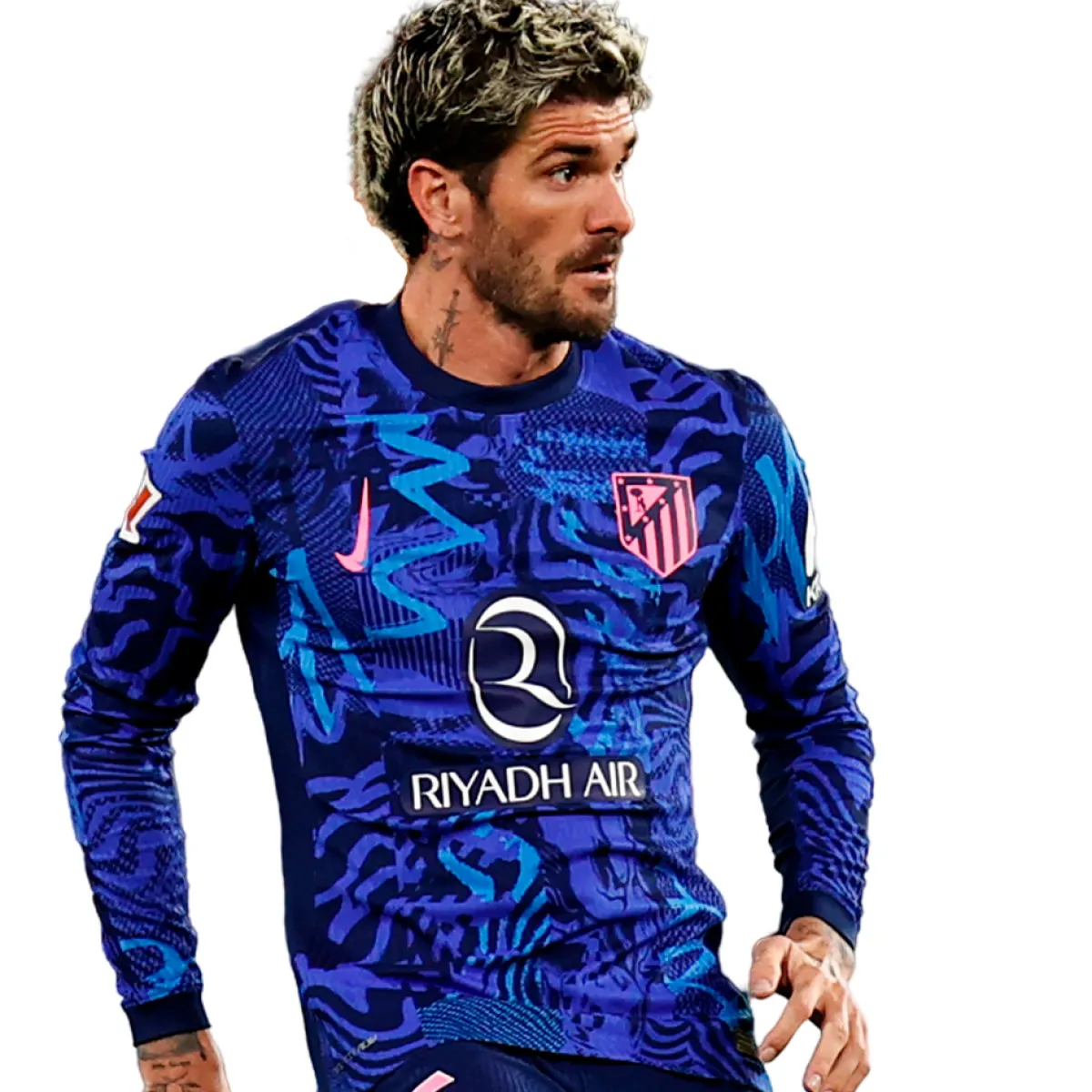 Men*Atlético de Madrid Men Third 24/25 Long Sleeve Jersey