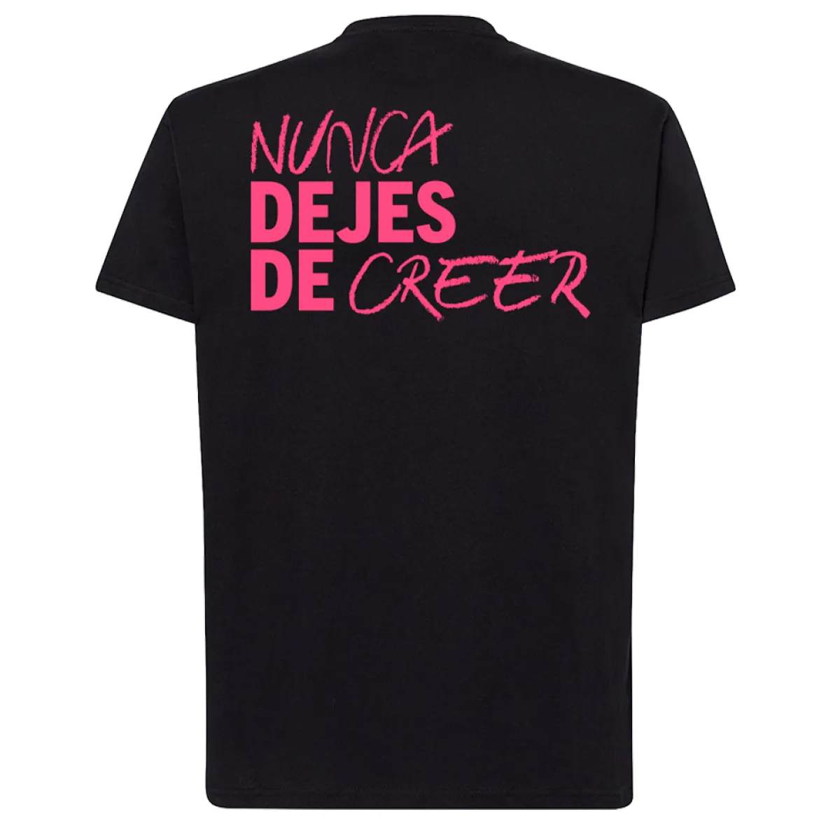 T-shirts And Polos*Atlético de Madrid NEVER STOP BELIEVING BLACK T-SHIRT