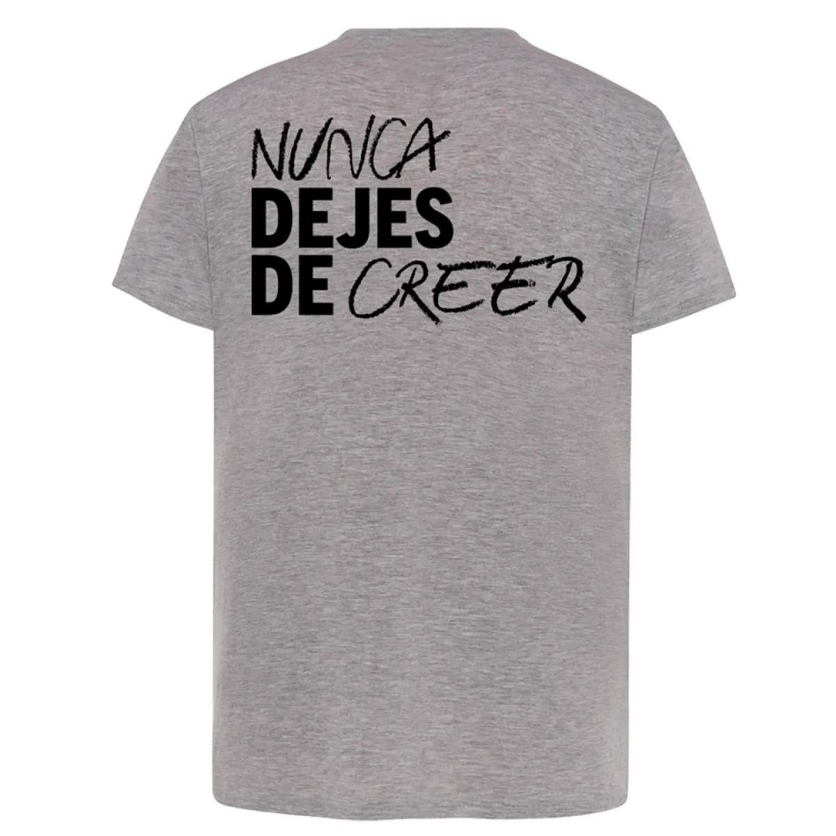 T-shirts And Polos*Atlético de Madrid NEVER STOP BELIEVING GRAY T-SHIRT