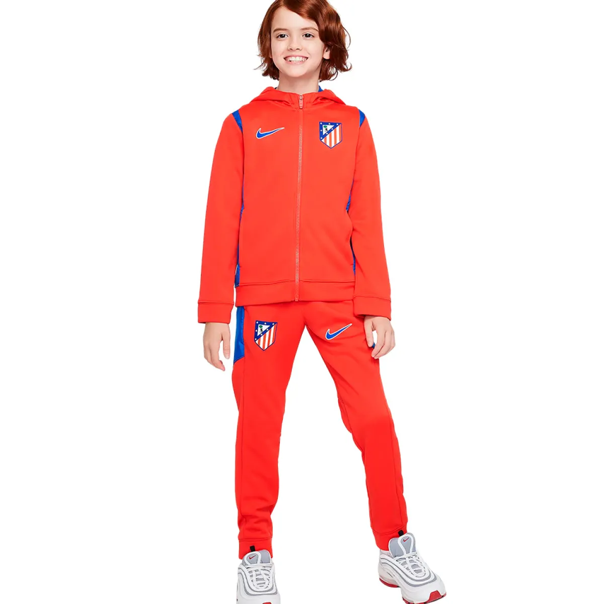 Hoodies*Atlético de Madrid Nike 24/25 Red Kids' Tracksuit