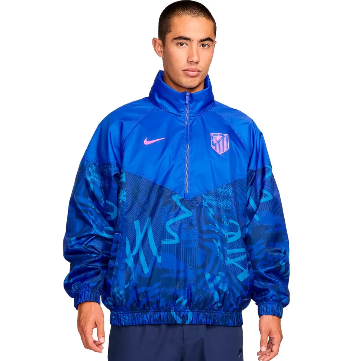 Men*Atlético de Madrid Nike Rain Uefa 24/25 Jacket