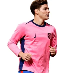 Men*Atlético de Madrid Nike UEFA 24/25 Long Sleeve Prematch Shirt