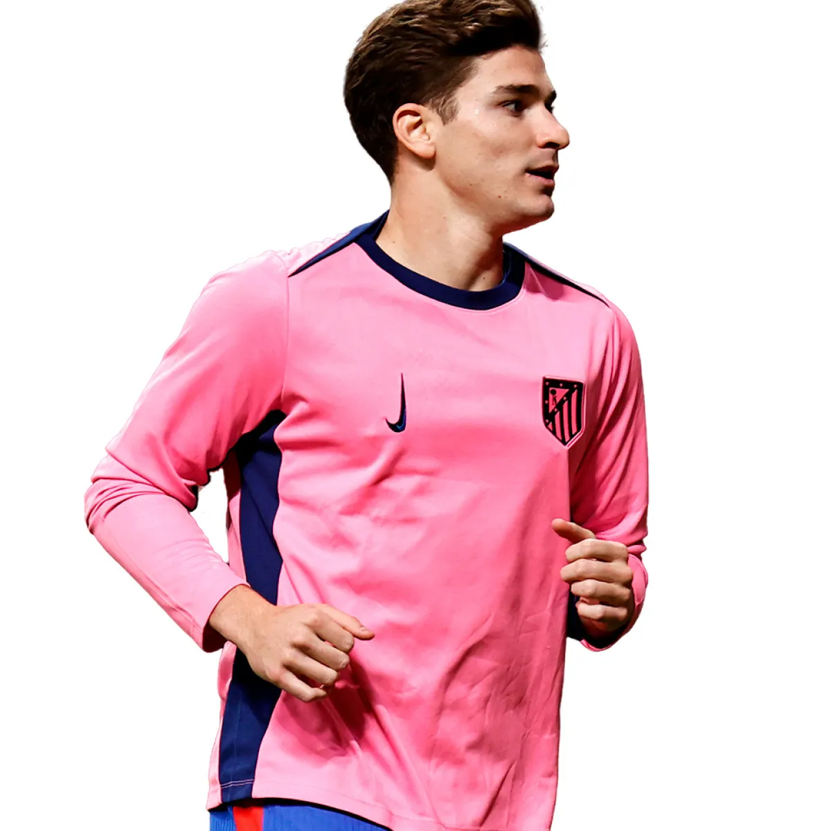 Men*Atlético de Madrid Nike UEFA 24/25 Long Sleeve Prematch Shirt