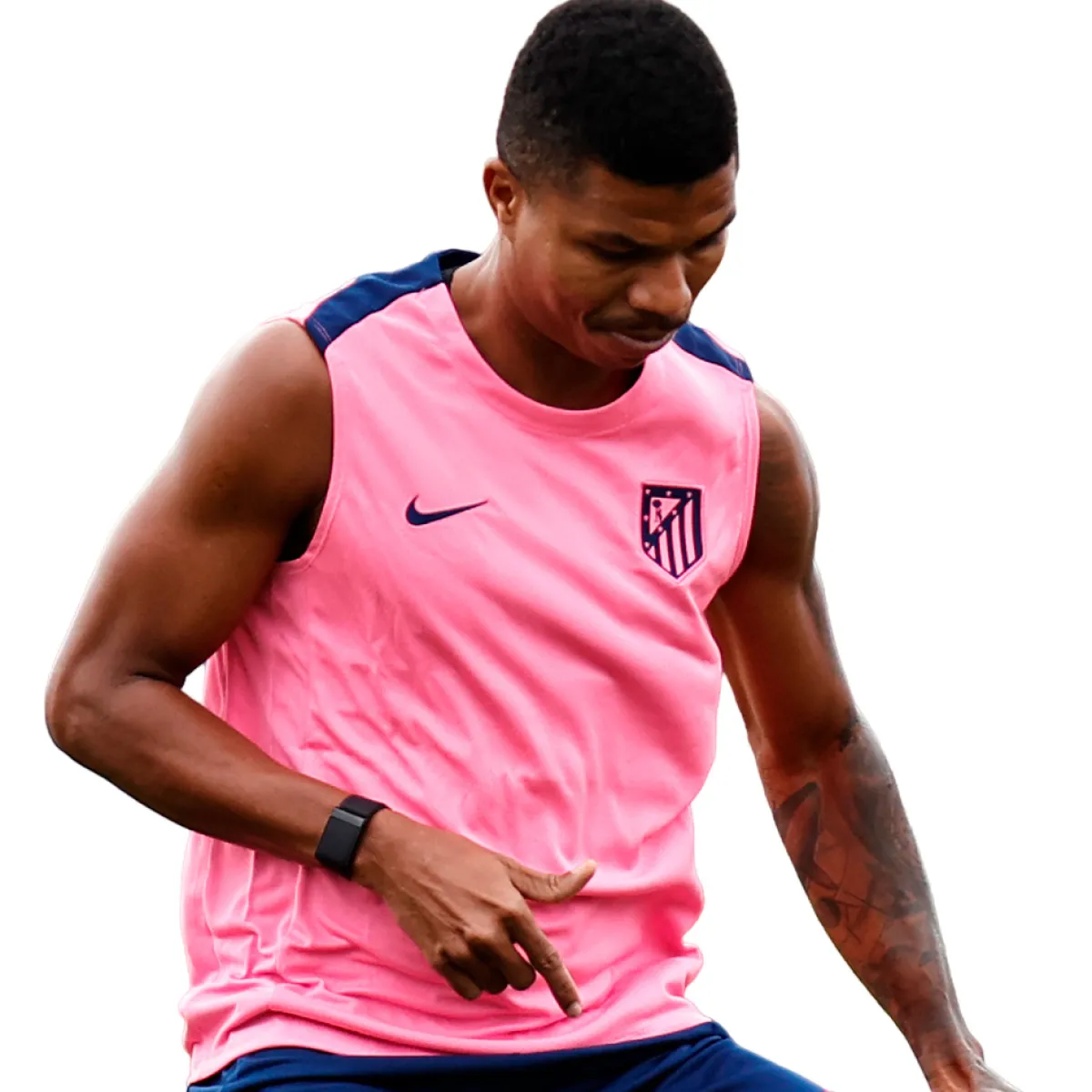 Men*Atlético de Madrid Nike UEFA 24/25 Sleeveless Prematch Shirt