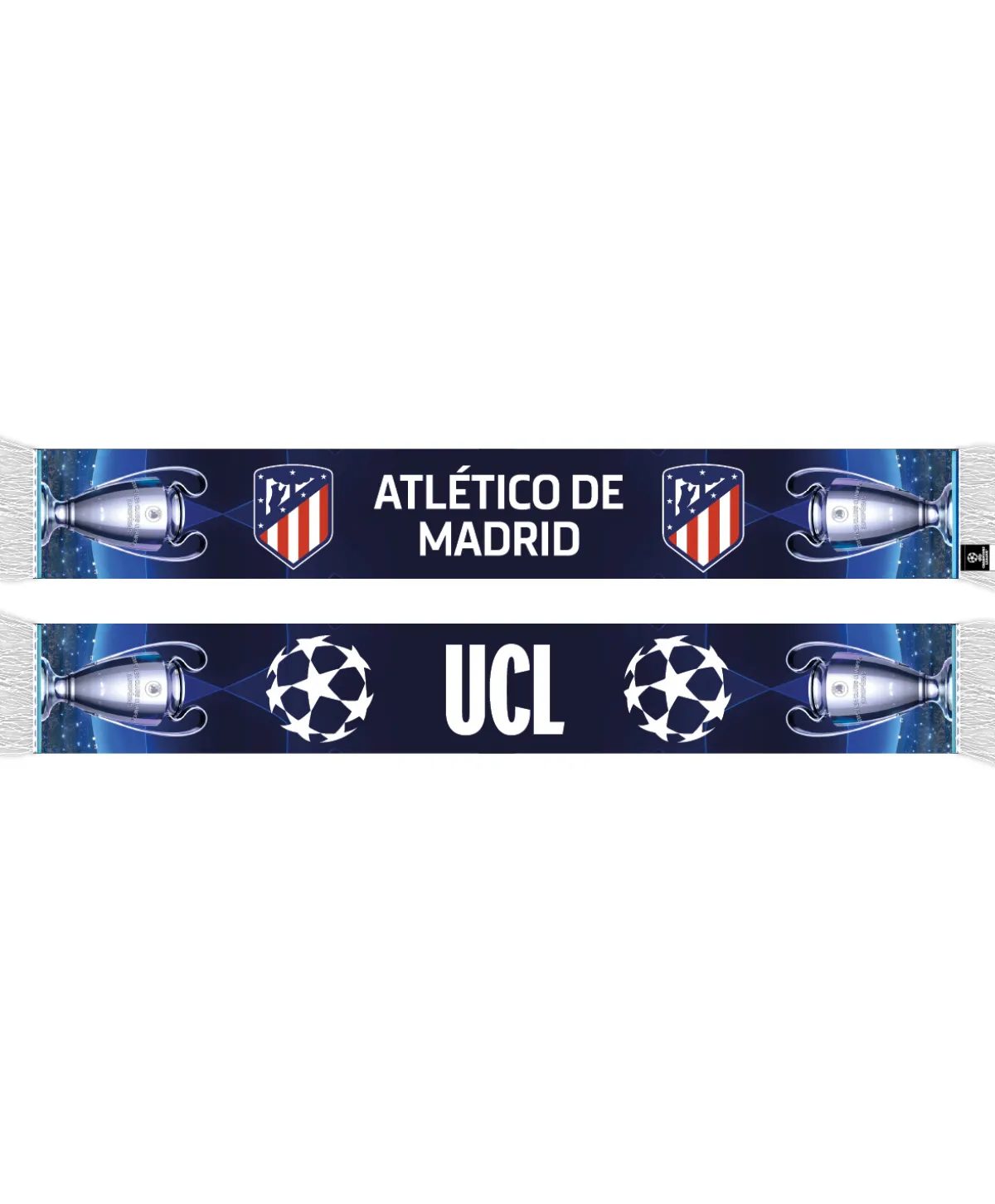 Scarves And Flags*Atlético de Madrid PRINTED UCL SCARF