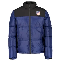 Coats And Vests*Atlético de Madrid Quilted Black Crest Coat Adult