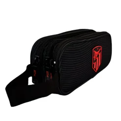 School*Atlético de Madrid RIDERS BLACK TRIPLE PENCIL CASE