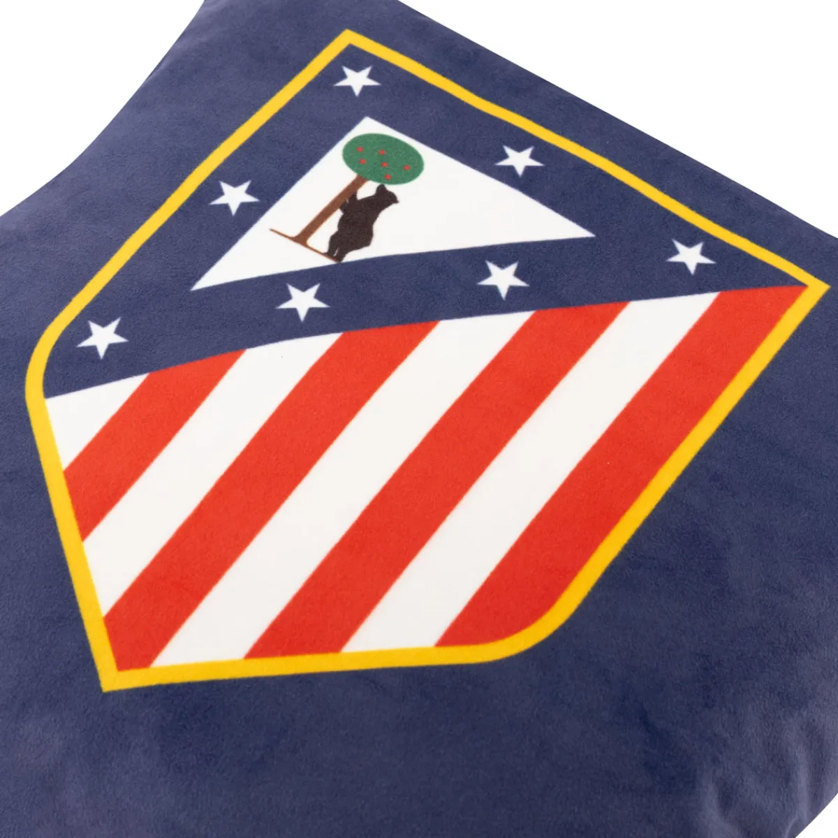 Home*Atlético de Madrid Square Crest Cushion