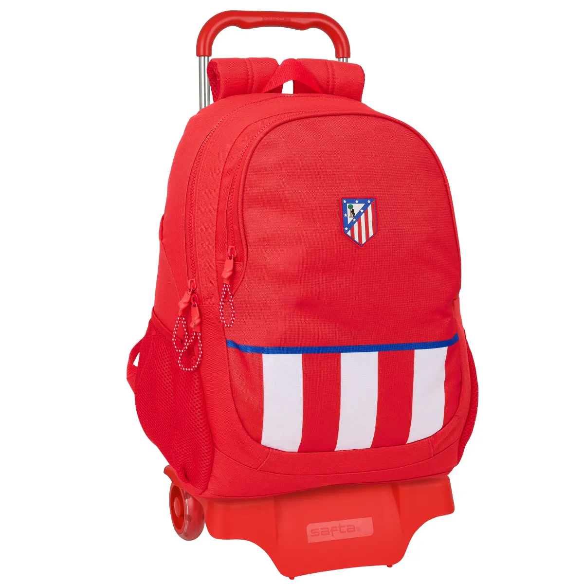 School|Bags And Backpacks*Atlético de Madrid Striped Crest Trolley Backpack