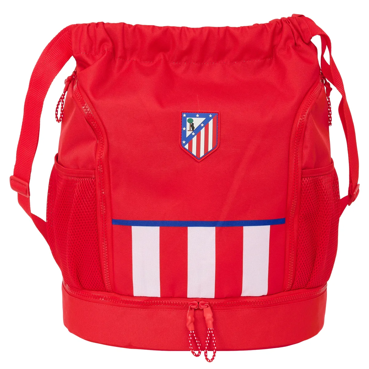 School|Bags And Backpacks*Atlético de Madrid Stripes Crest Backpack Sack Stripes