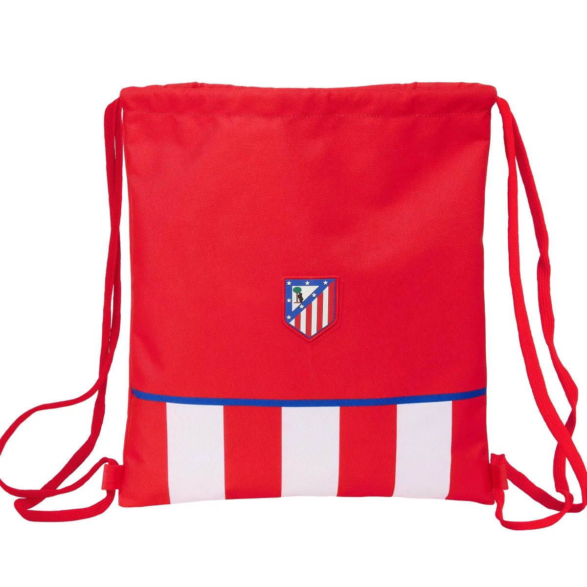 School|Bags And Backpacks*Atlético de Madrid Stripes Crest Flat Bag