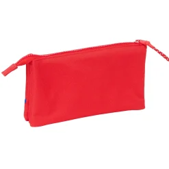 School*Atlético de Madrid Triple Crest Stripes Pencil Case