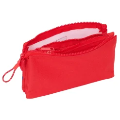 School*Atlético de Madrid Triple Crest Stripes Pencil Case