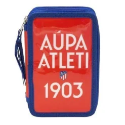School*Atlético de Madrid TRIPLE PENCIL CASE