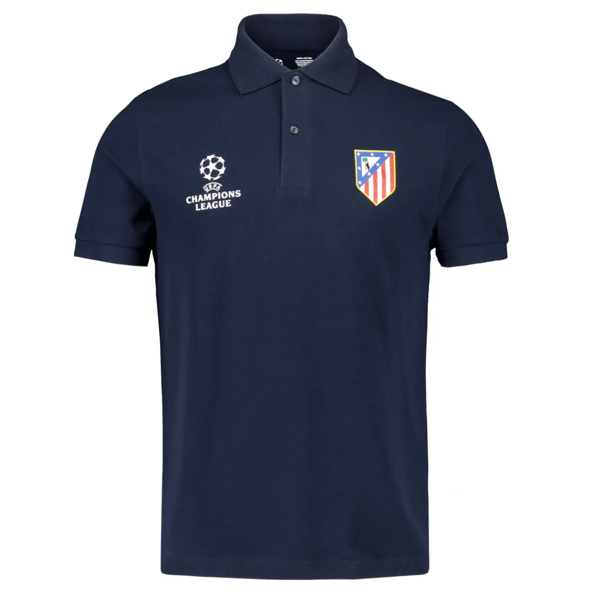 T-shirts And Polos*Atlético de Madrid UCL Navy Polo